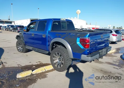 2014 Ford F-150 Svt Raptor z USA, uszkodzony, nr VIN 1FTFW1R68EFC93673